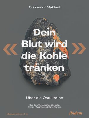 cover image of "Dein Blut wird die Kohle tränken"